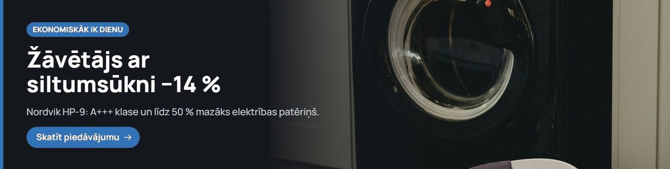 Žāvētājs ar siltumsūkni −14 %