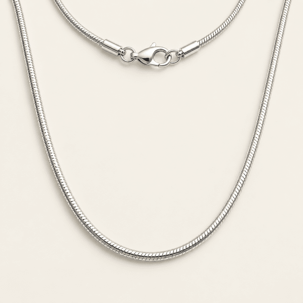 Mira Silver SNAKE sudraba čūskas ķēdīte 1,5 mm