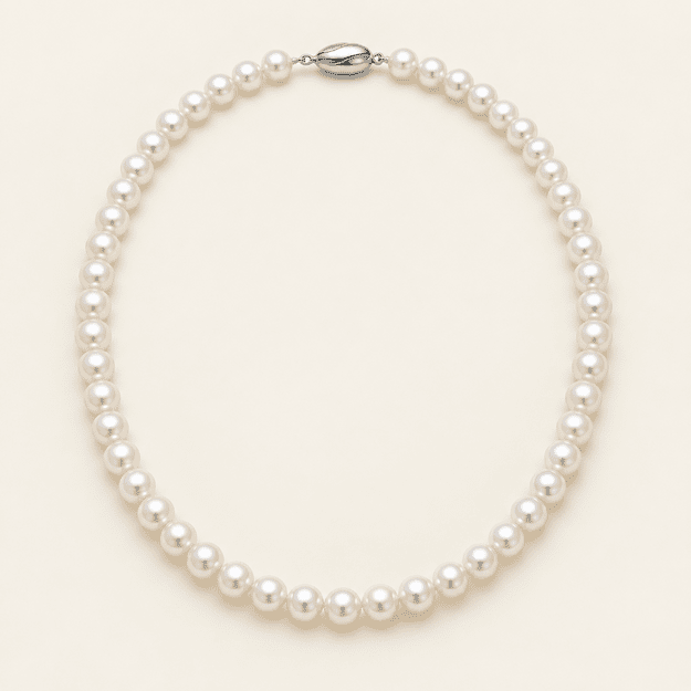 Marea Pearls CLASSIC Akoya pärlikee 7 mm 585 kullast lukuga
